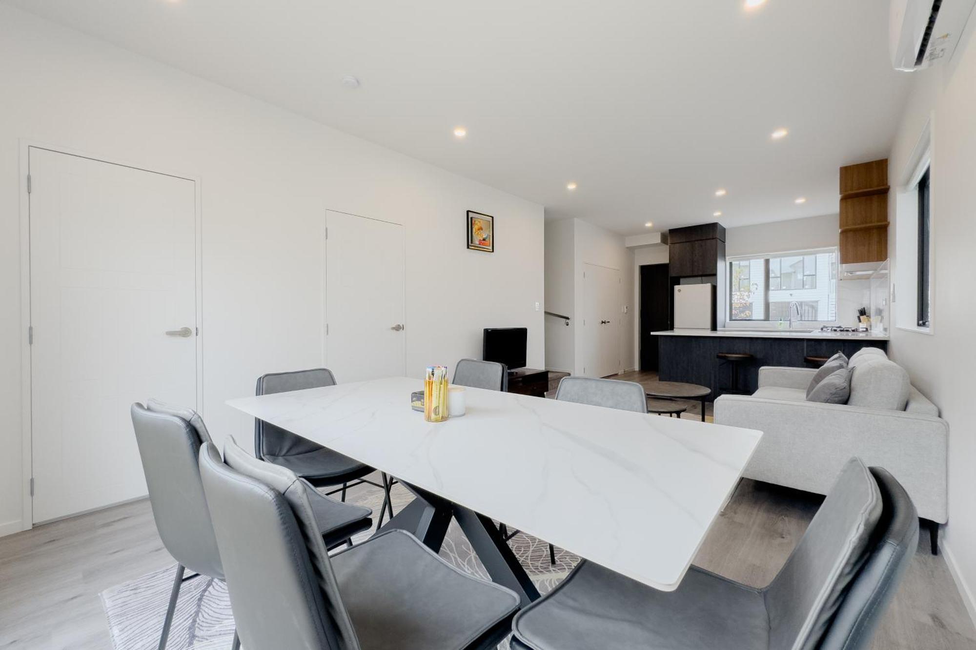 Willa Modern 3-Bds Townhouse In South Auckland Zewnętrze zdjęcie