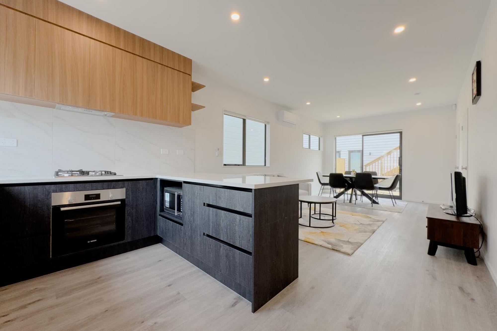 Willa Modern 3-Bds Townhouse In South Auckland Zewnętrze zdjęcie