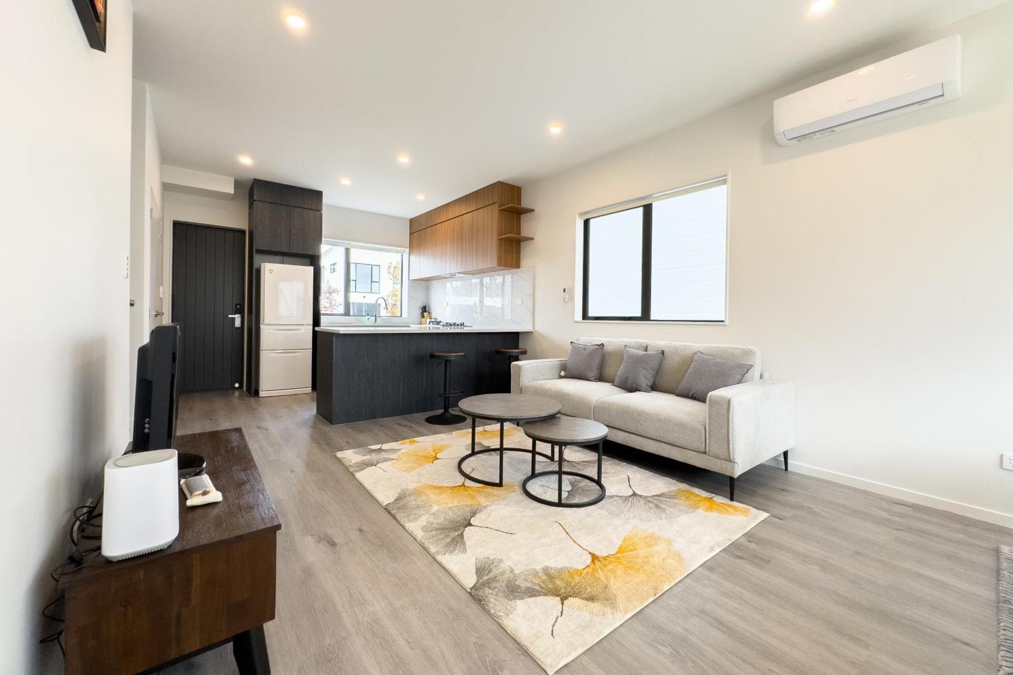 Willa Modern 3-Bds Townhouse In South Auckland Zewnętrze zdjęcie